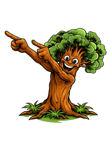 Tree Maniac mascot